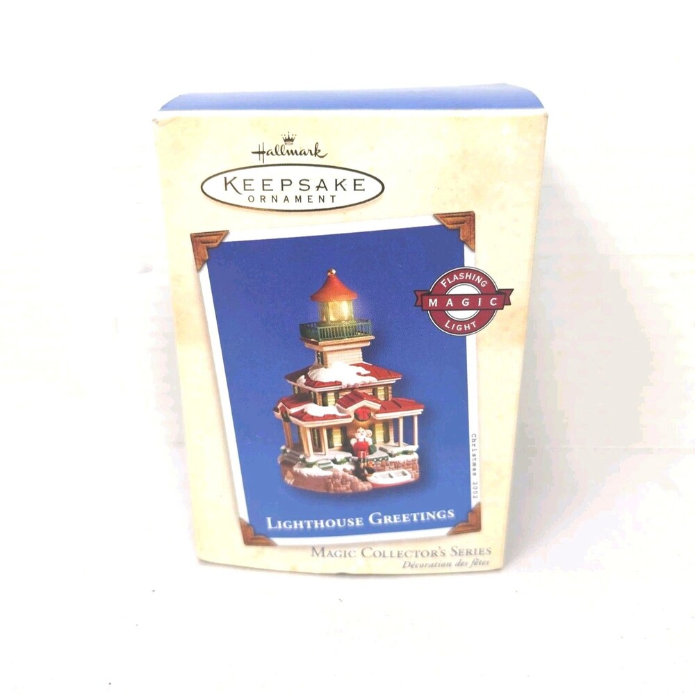 Hallmark Keepsake 2002 Lighthouse Greetings Magic Collector's Series #6